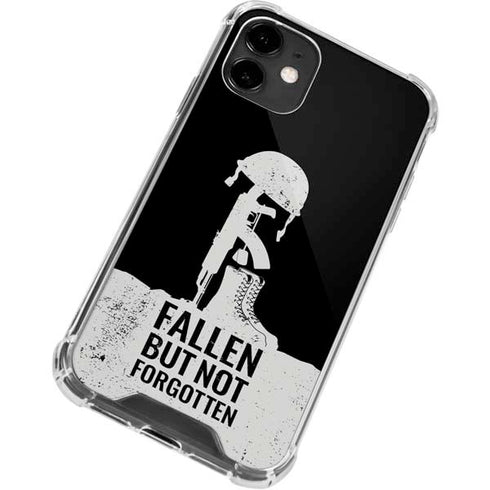 Fallen But Not Forgotten iPhone 12 Mini Clear Case