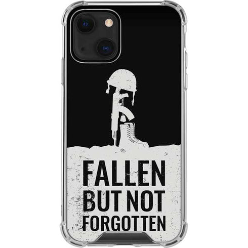 Fallen But Not Forgotten iPhone 13 Clear Case