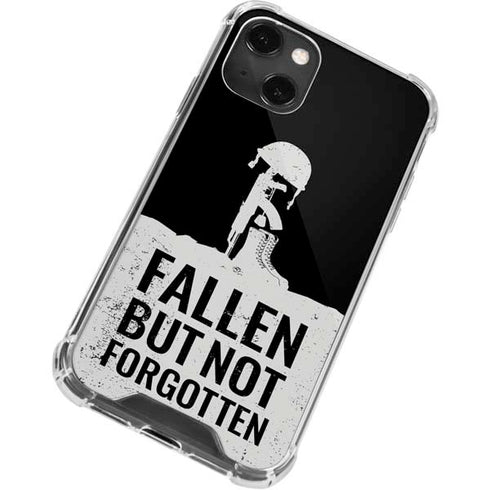 Fallen But Not Forgotten iPhone 13 Mini Clear Case