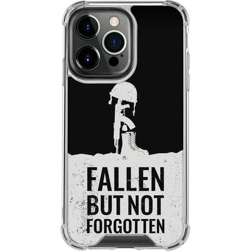 Fallen But Not Forgotten iPhone 13 Pro Clear Case