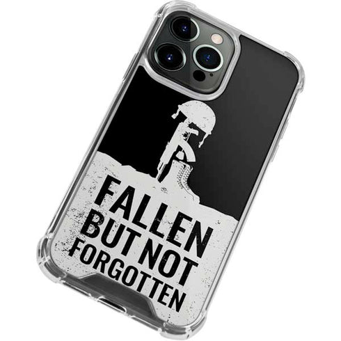 Fallen But Not Forgotten iPhone 13 Pro Clear Case