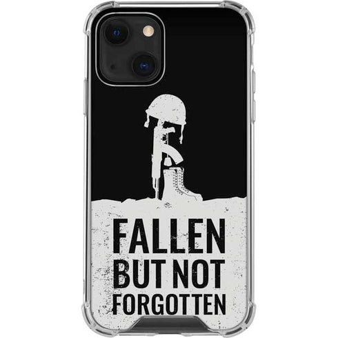 Fallen But Not Forgotten iPhone 14 Clear Case