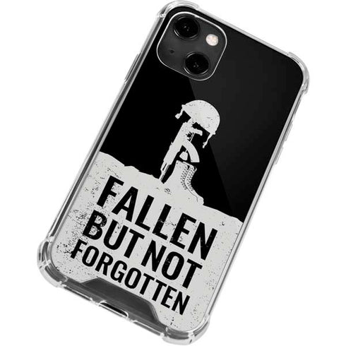 Fallen But Not Forgotten iPhone 14 Clear Case