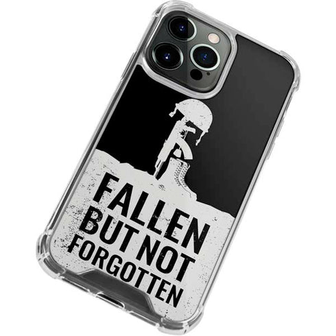 Fallen But Not Forgotten iPhone 14 Pro Max Clear Case