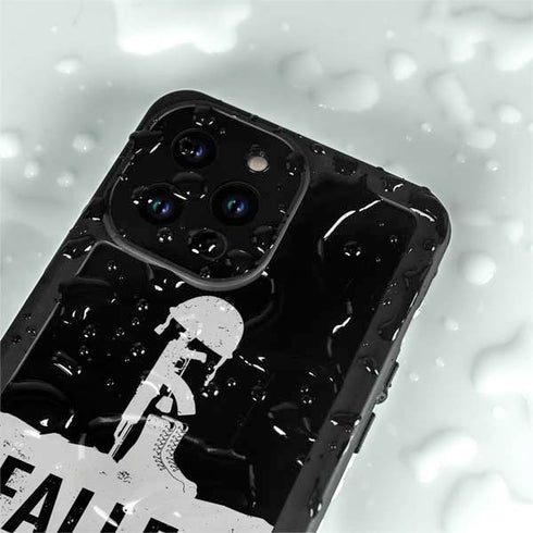 Fallen But Not Forgotten iPhone 14 Pro Max Waterproof Case