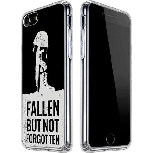 Fallen But Not Forgotten iPhone SE (2nd & 3rd Gen) Clear Case
