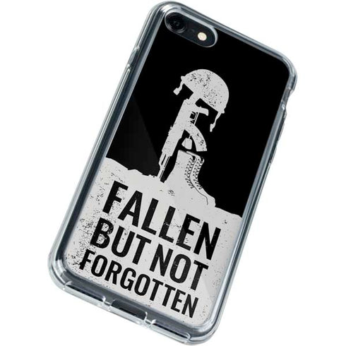 Fallen But Not Forgotten iPhone SE (2nd & 3rd Gen) Clear Case