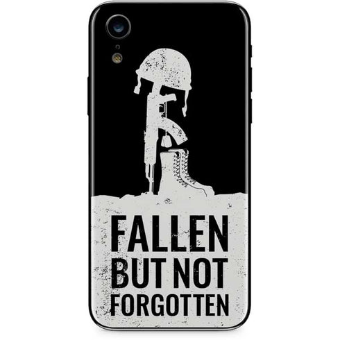 Fallen But Not Forgotten iPhone XR Skin