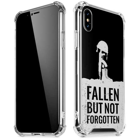 Fallen But Not Forgotten iPhone XS Max Clear Case