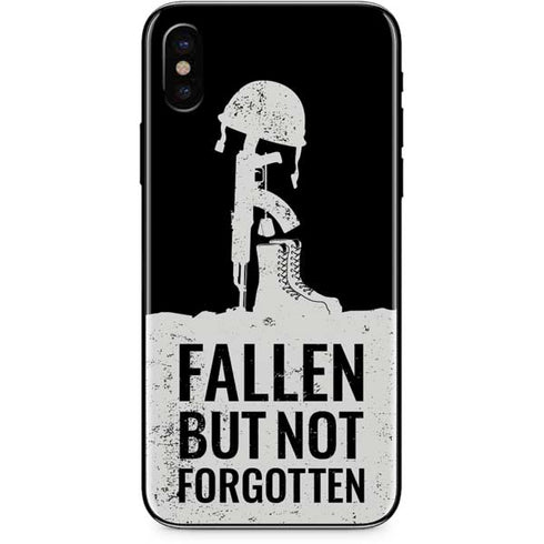 Fallen But Not Forgotten iPhone XS Skin