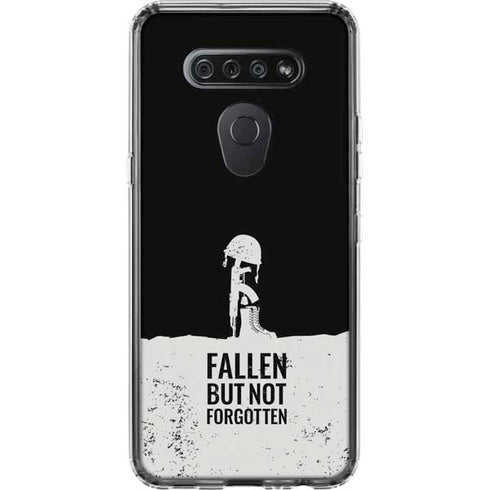 Fallen But Not Forgotten LG K51/Q51 Clear Case