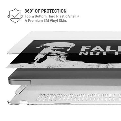 Fallen But Not Forgotten MacBook Pro 16in (2021-25) Case plus Skin