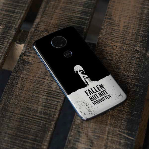 Fallen But Not Forgotten Moto E5 Plus Skin