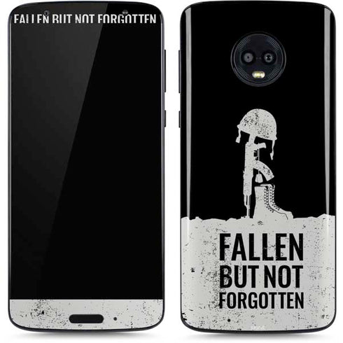 Fallen But Not Forgotten Moto G6 Skin