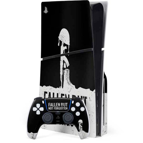 Fallen But Not Forgotten PS5 Slim Disk Bundle Skin