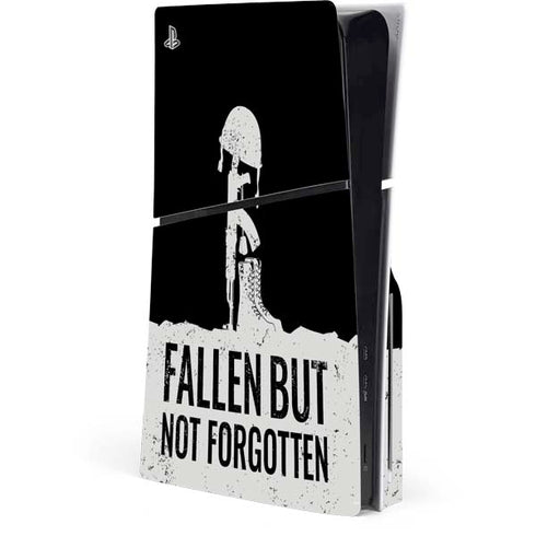Fallen But Not Forgotten PS5 Slim Disk Console Skin