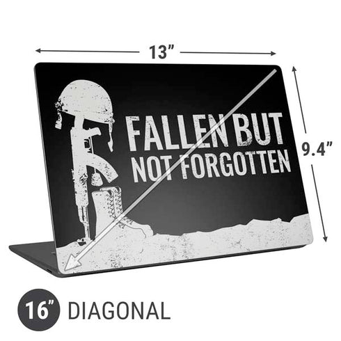 Fallen But Not Forgotten Universal Laptop 16in (13 x 9.4in) Skin