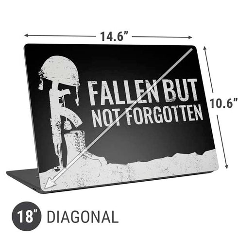 Fallen But Not Forgotten Universal Laptop 18in (14.6 x 10.6in) Skin