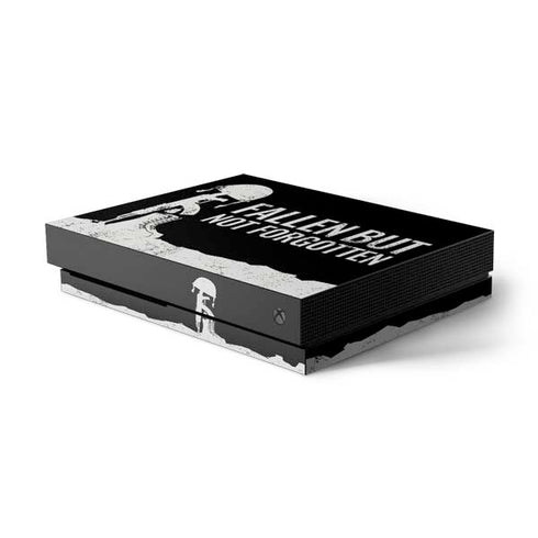 Fallen But Not Forgotten Xbox One X Console Skin