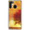 Falling Notes Galaxy A21 Clear Case