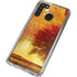 Falling Notes Galaxy A21 Clear Case