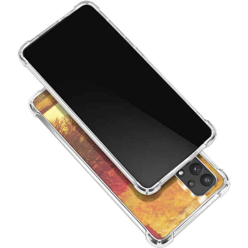 Falling Notes Galaxy A32 5G Clear Case