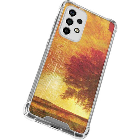 Falling Notes Galaxy A53 5G Clear Case