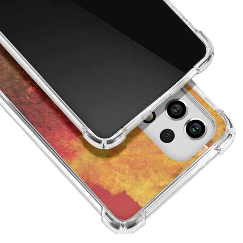 Falling Notes Galaxy A53 5G Clear Case