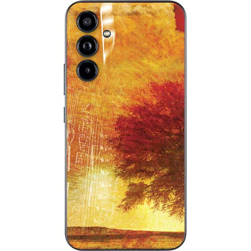 Falling Notes Galaxy A54 5G Skin