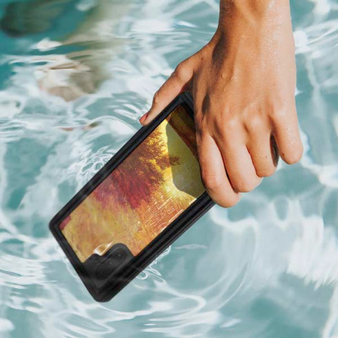 Falling Notes Galaxy Note 10 Waterproof Case
