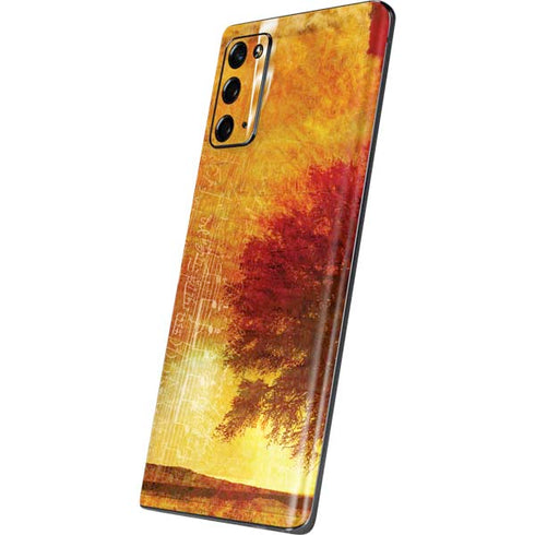 Falling Notes Galaxy Note20 5G Skin