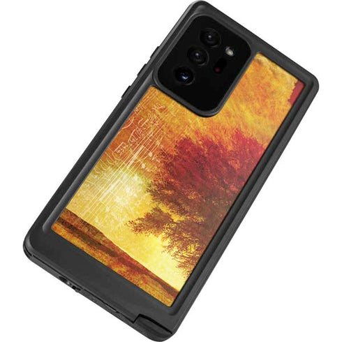 Falling Notes Galaxy Note20 Ultra 5G Waterproof Case