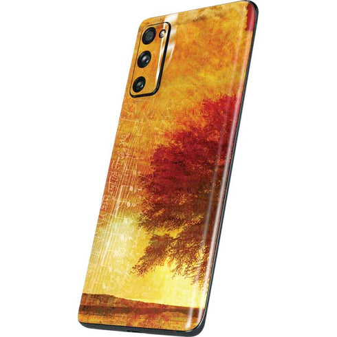 Falling Notes Galaxy S20 Fan Edition Skin