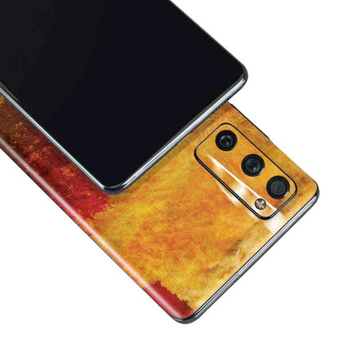 Falling Notes Galaxy S20 Fan Edition Skin