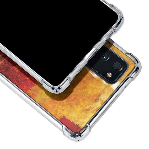 Falling Notes Galaxy S20 FE Clear Case