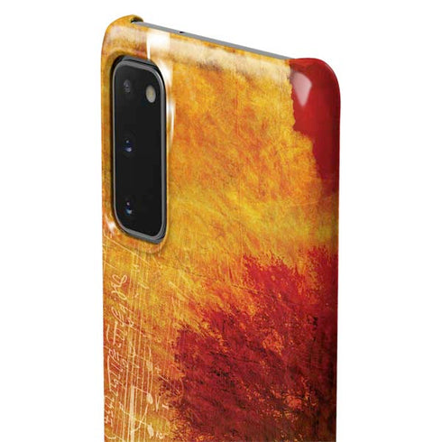 Falling Notes Galaxy S20 Lite Case