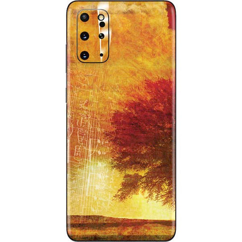 Falling Notes Galaxy S20 Plus Skin