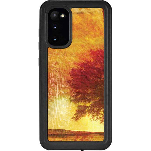 Falling Notes Galaxy S20 Waterproof Case