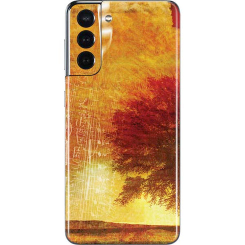 Falling Notes Galaxy S21 5G Skin