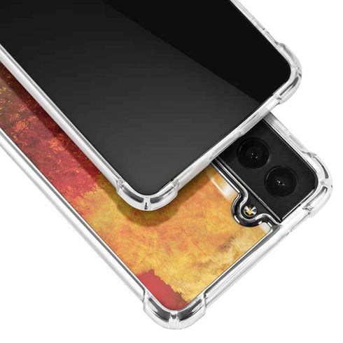 Falling Notes Galaxy S21 FE Clear Case