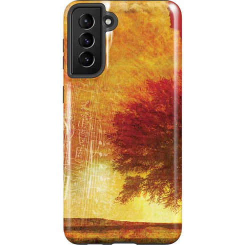 Falling Notes Galaxy S21 FE Pro Case