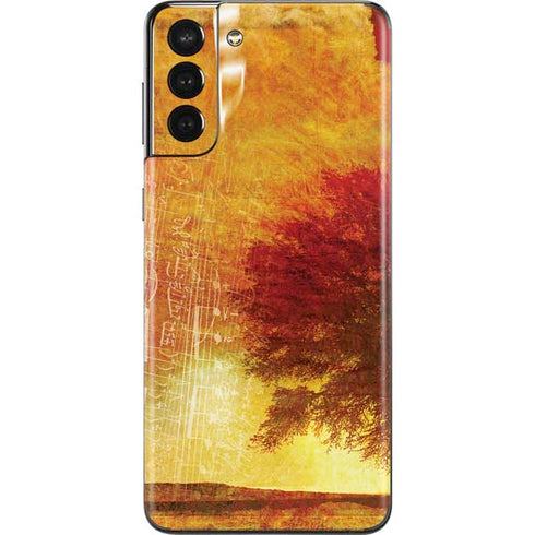 Falling Notes Galaxy S21 Plus 5G Skin