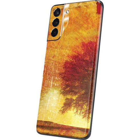 Falling Notes Galaxy S21 Plus 5G Skin