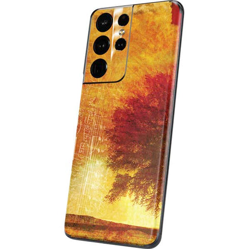 Falling Notes Galaxy S21 Ultra 5G Skin