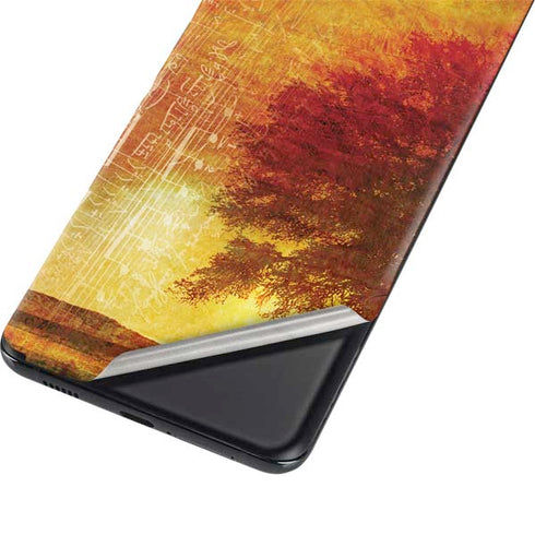 Falling Notes Galaxy S21 Ultra 5G Skin