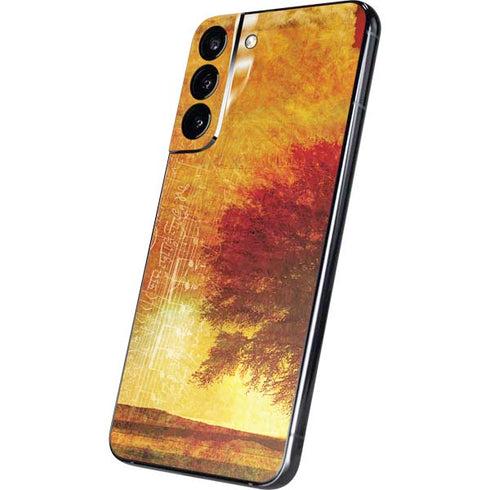 Falling Notes Galaxy S22 Plus Skin