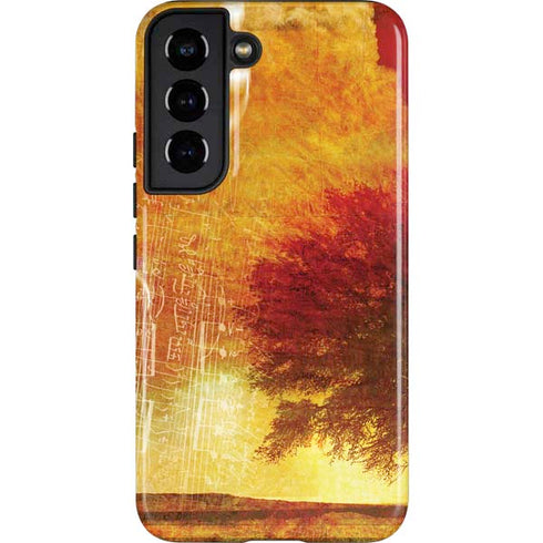 Falling Notes Galaxy S22 Pro Case
