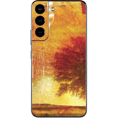Falling Notes Galaxy S22 Skin