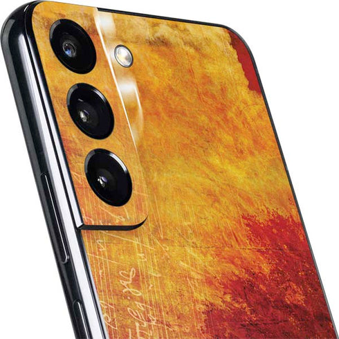 Falling Notes Galaxy S22 Skin