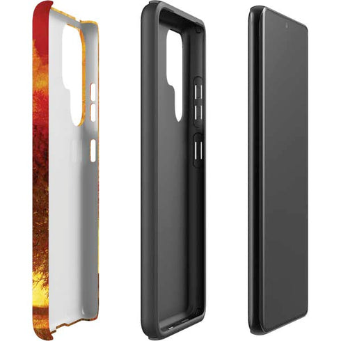 Falling Notes Galaxy S22 Ultra Pro Case